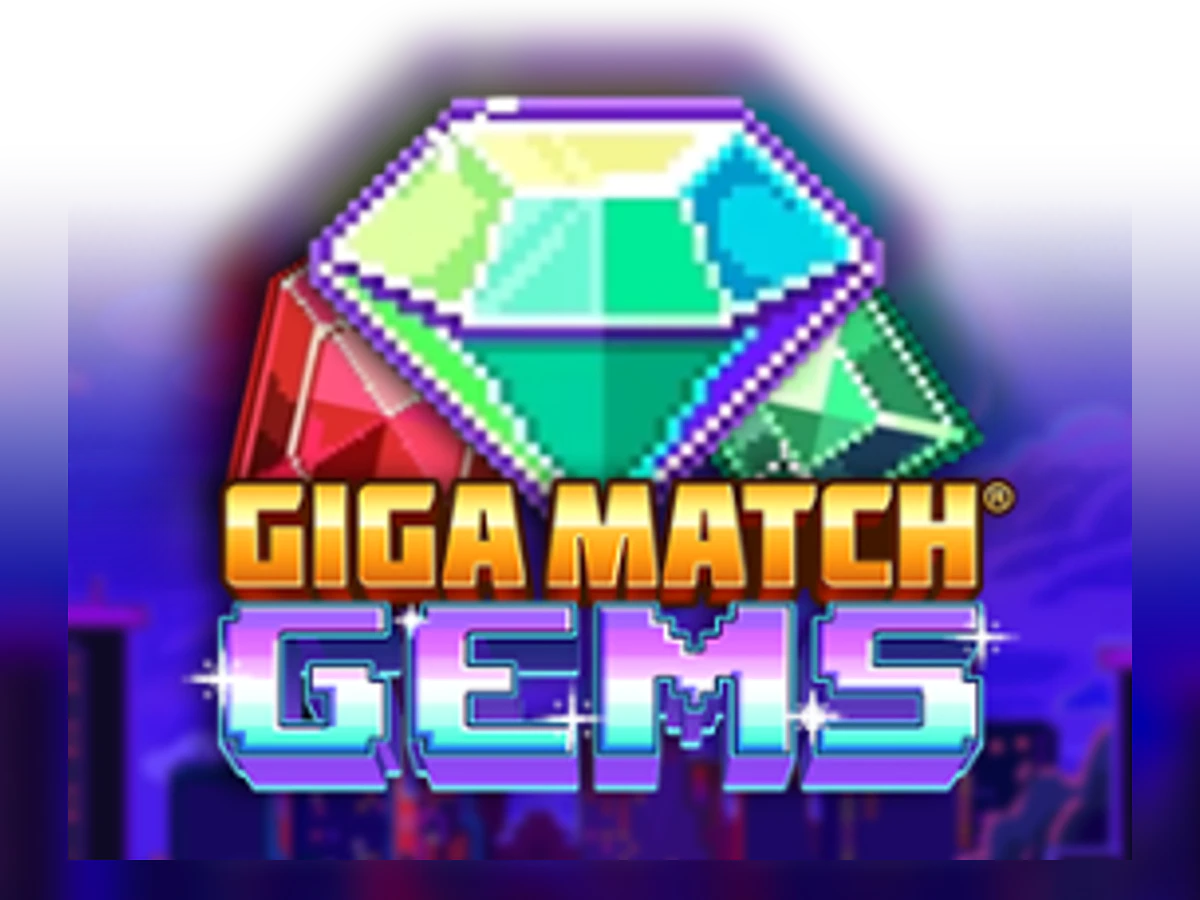 Giga Match Gems slot game artwork