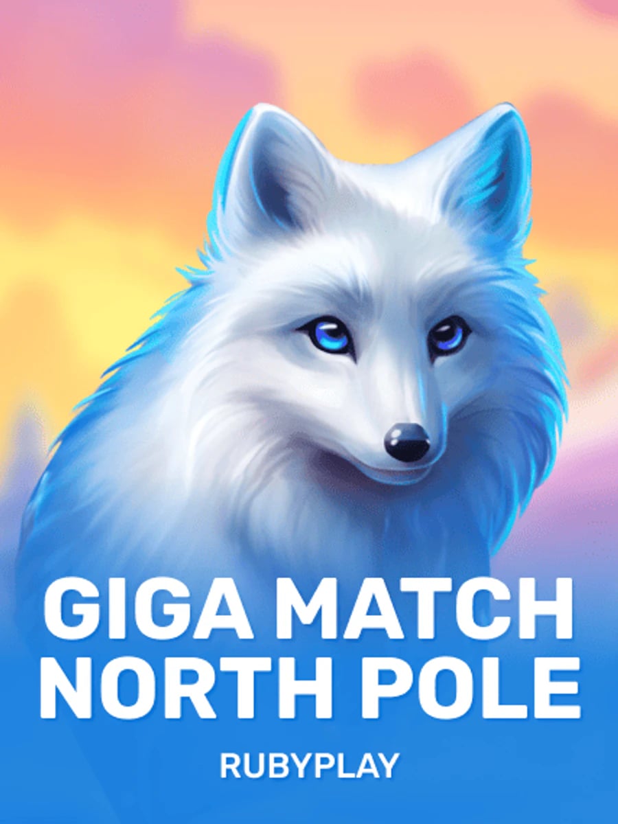 Giga Match North Pole slot game artwork