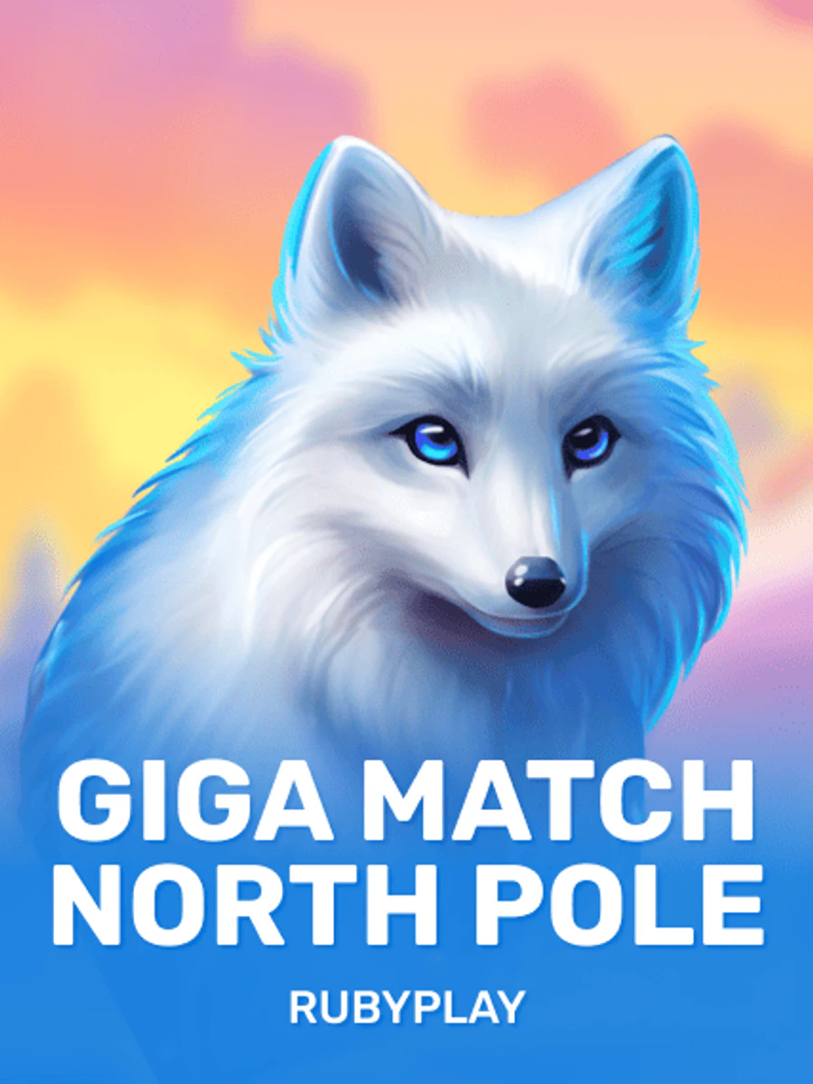 Giga Match North Pole slot game artwork