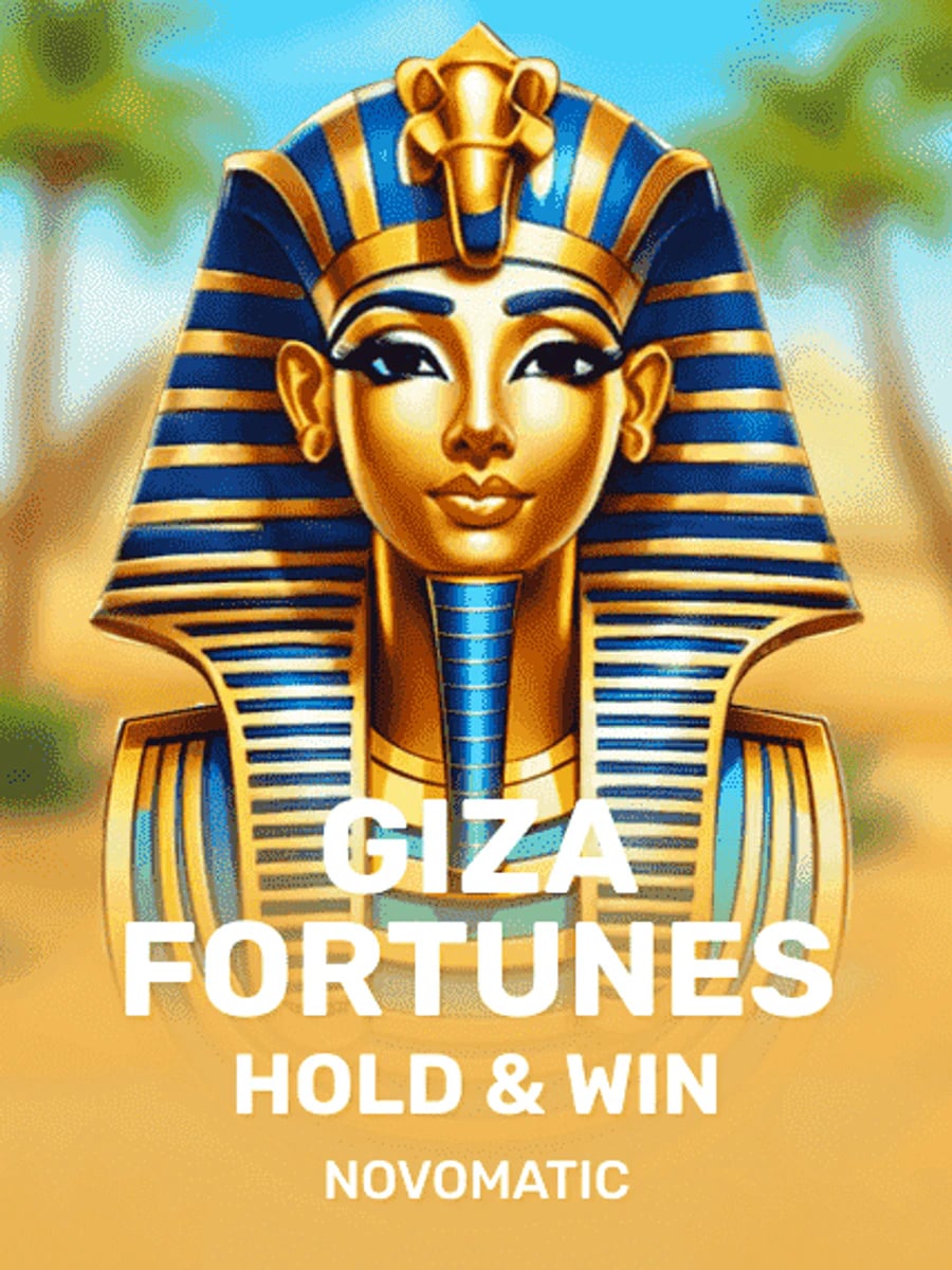 Giza Fortunes Hold & Win slot game artwork