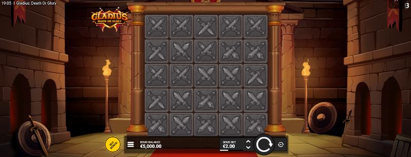 Gladius: Death Or Glory slot game artwork
