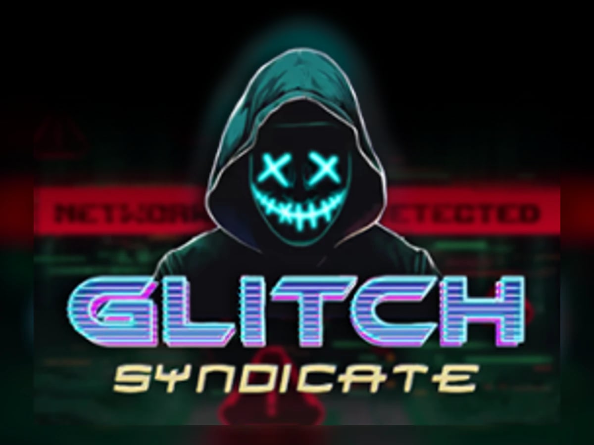 Glitch Syndicate slot game artwork