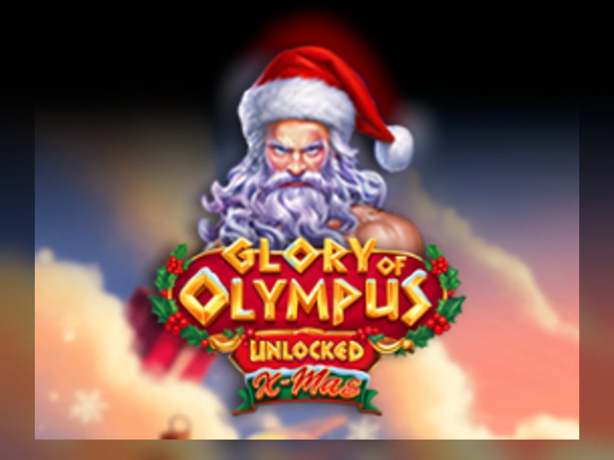 Glory of Olympus Xmas slot game artwork