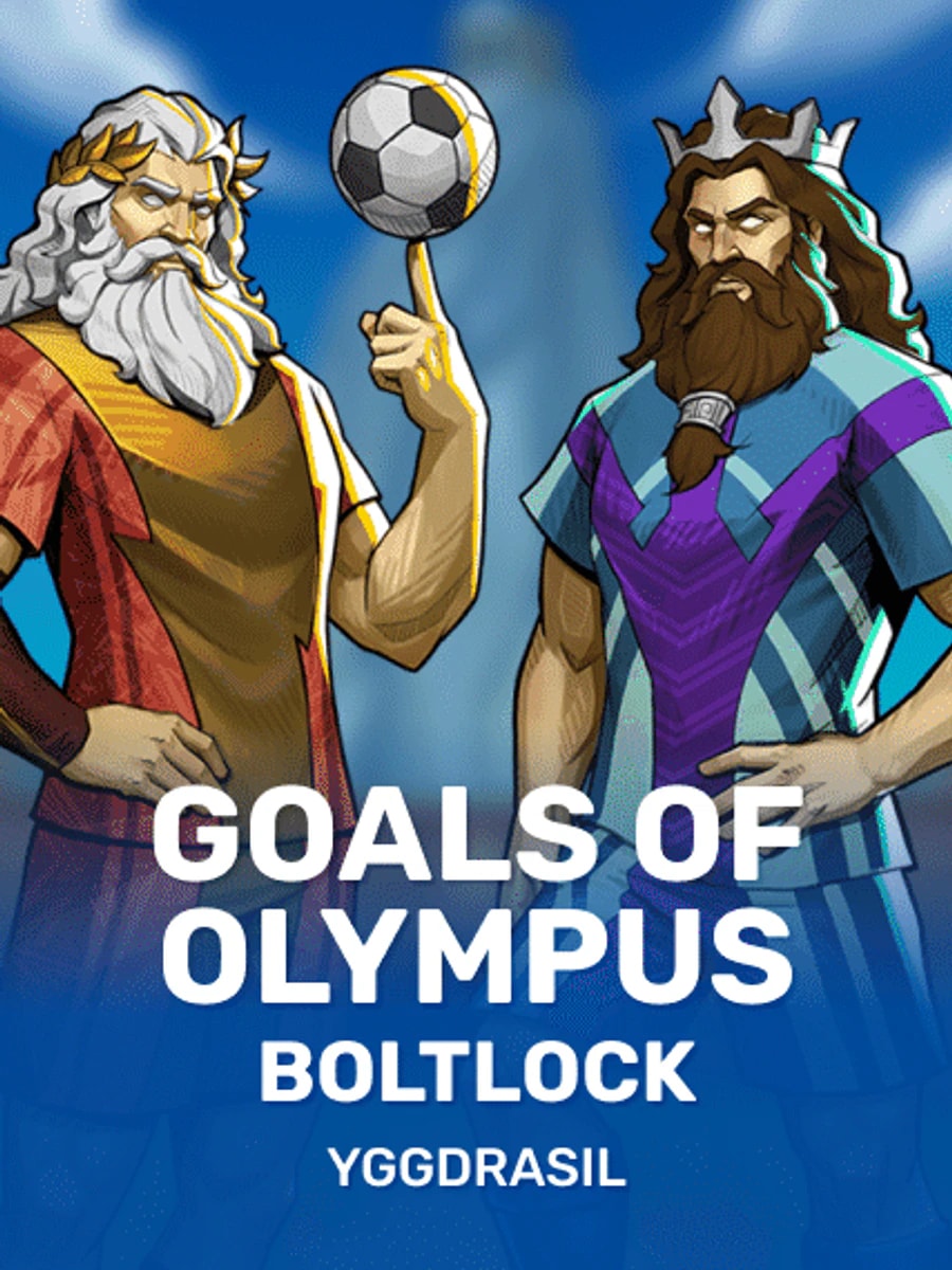 Goals of Olympus BoltLock slot game artwork