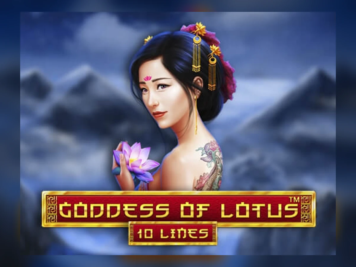 Goddess of Lotus 10 Lines slot game artwork