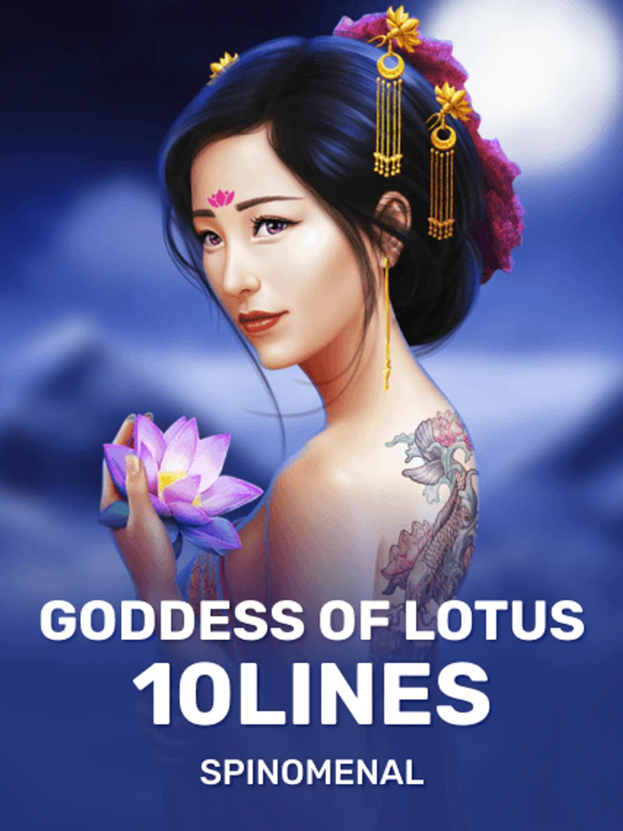 Goddess of Lotus 10 Lines slot game artwork