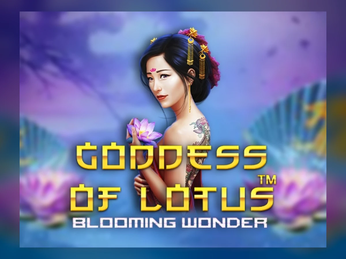 Goddess of Lotus Blooming Wonder slot game artwork