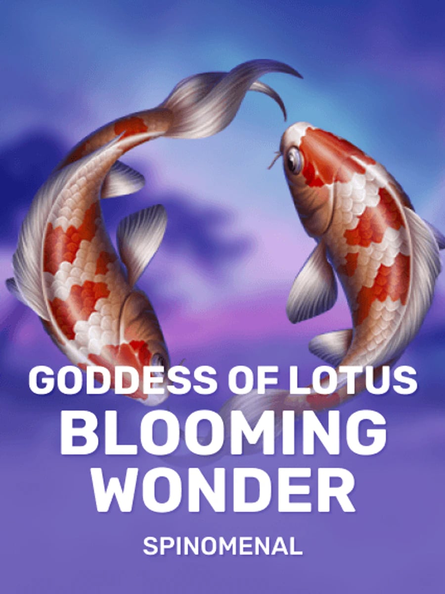 Goddess of Lotus Blooming Wonder slot game artwork