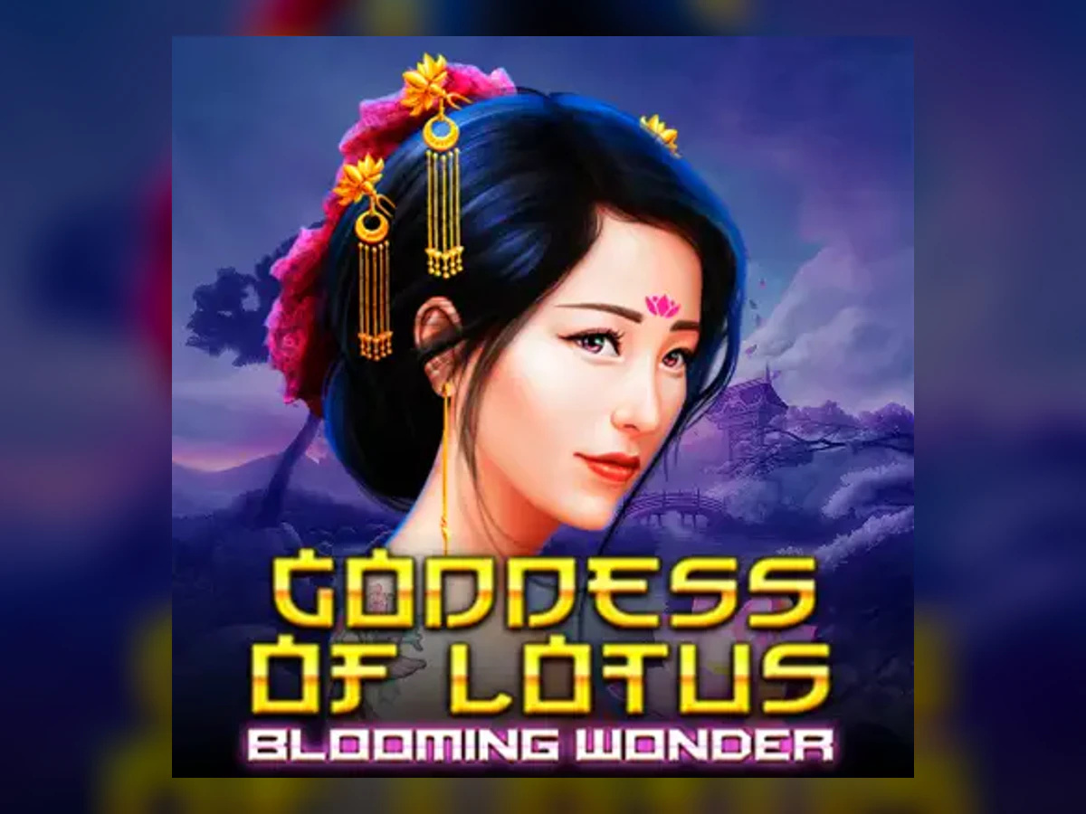 Goddess of Lotus Blooming Wonder slot game artwork