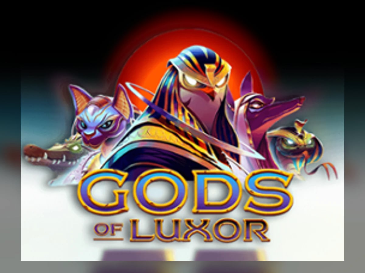 Gods of Luxor slot game artwork
