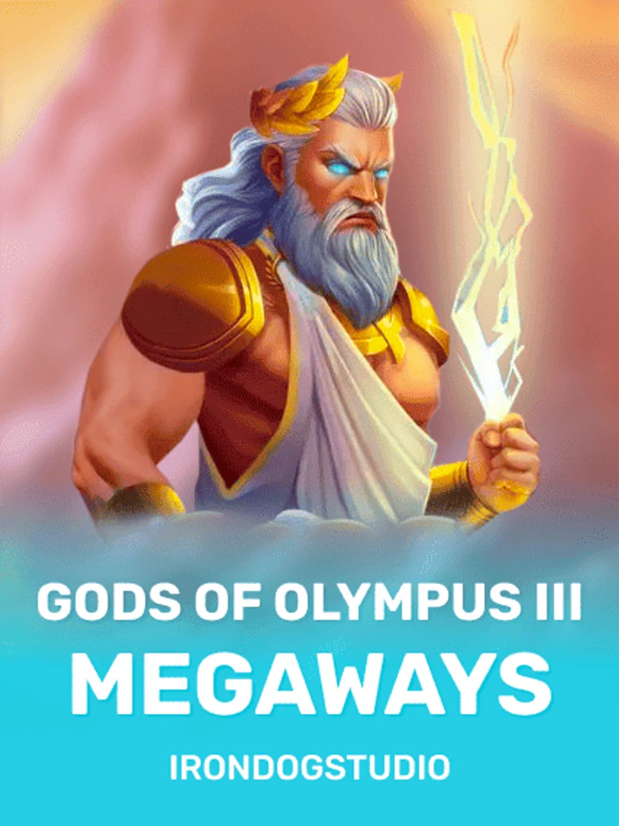 Gods of Olympus III Megaways slot game artwork