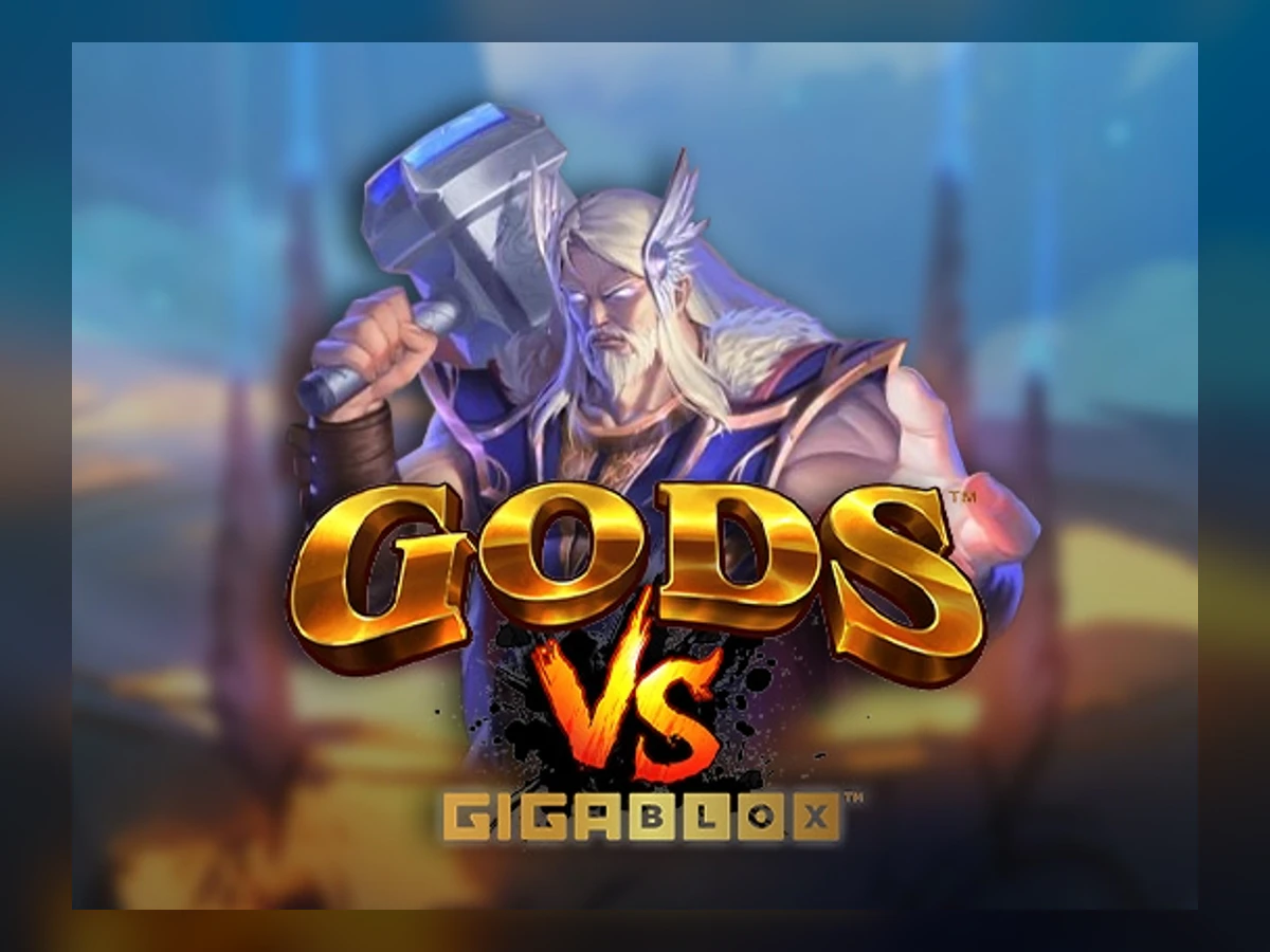 Gods vs Gigablox slot game artwork