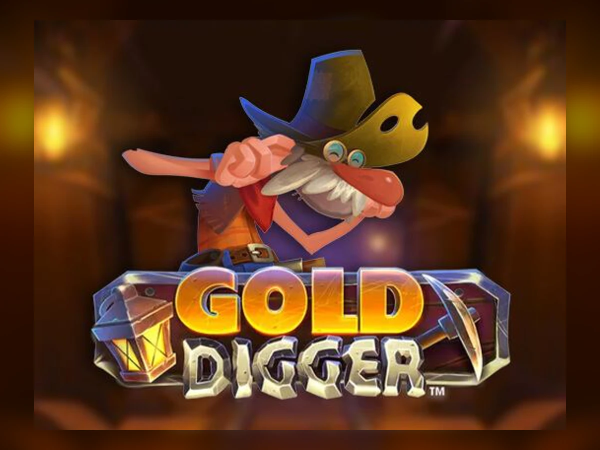 Gold Digger slot game artwork