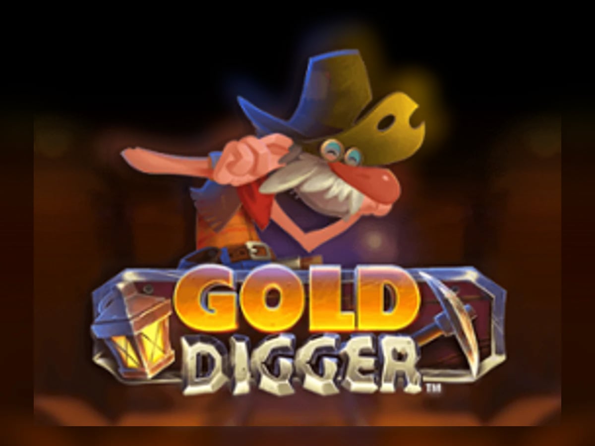 Gold Digger slot game artwork