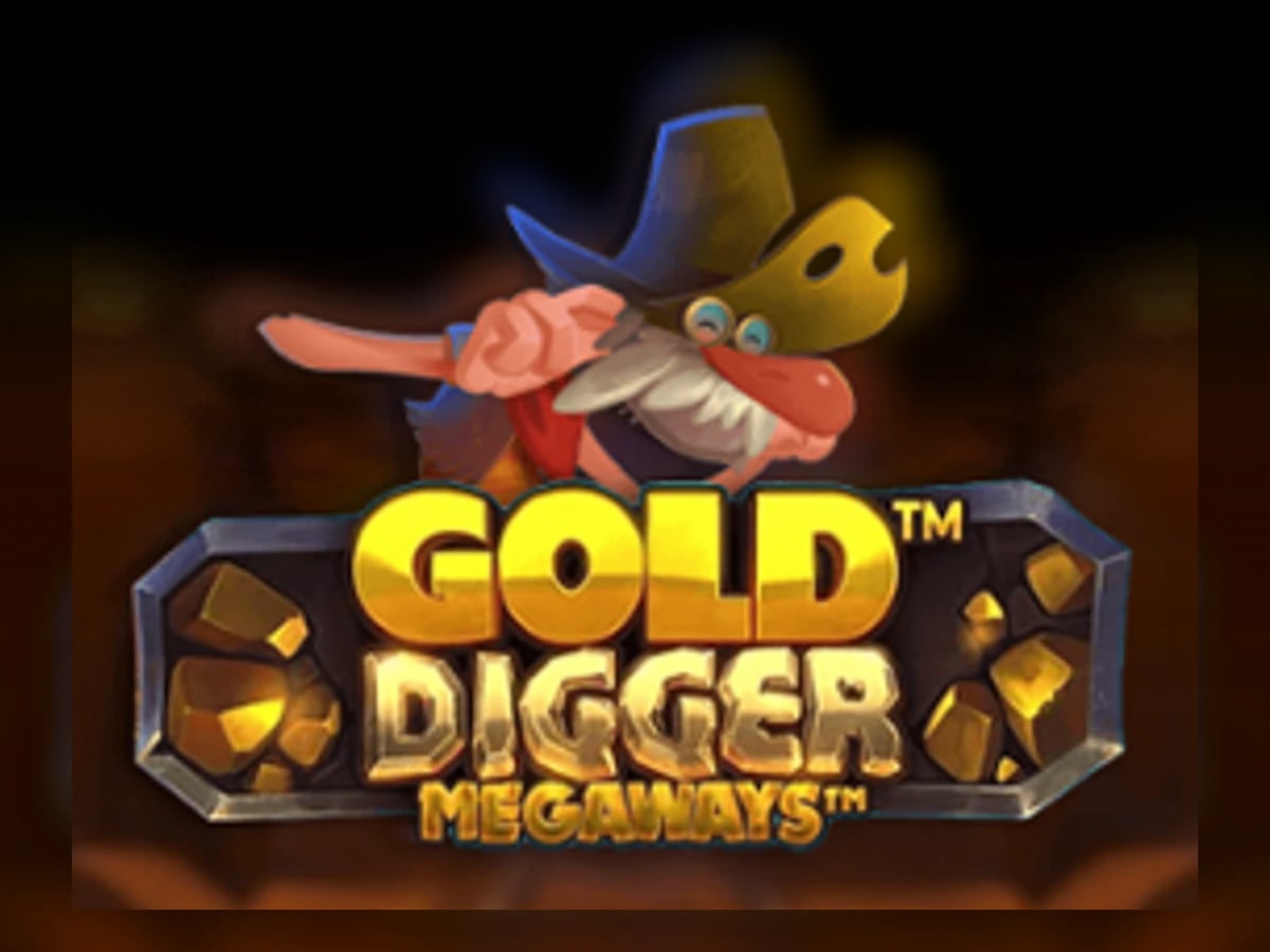 Gold Digger Megaways slot game artwork