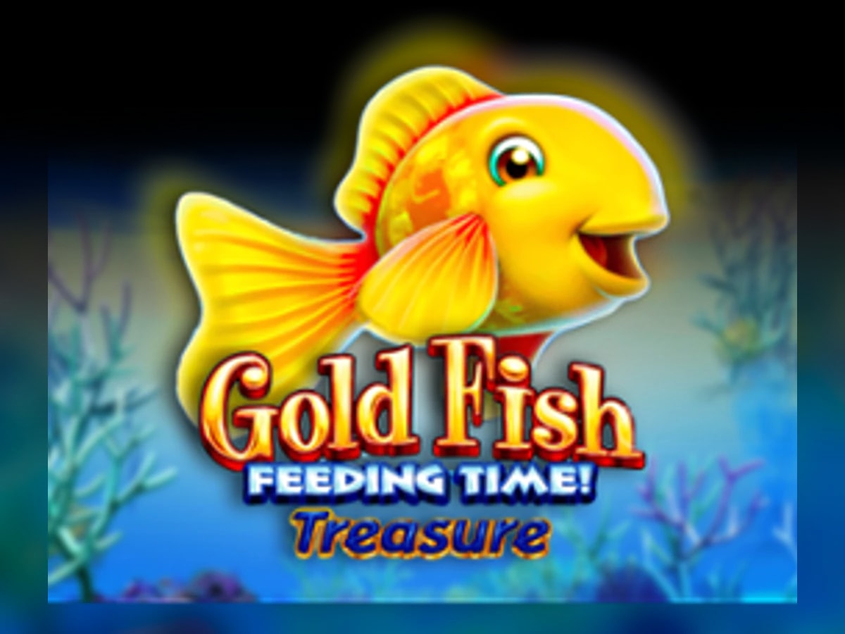 Gold Fish Feeding Time Treasure slot game artwork