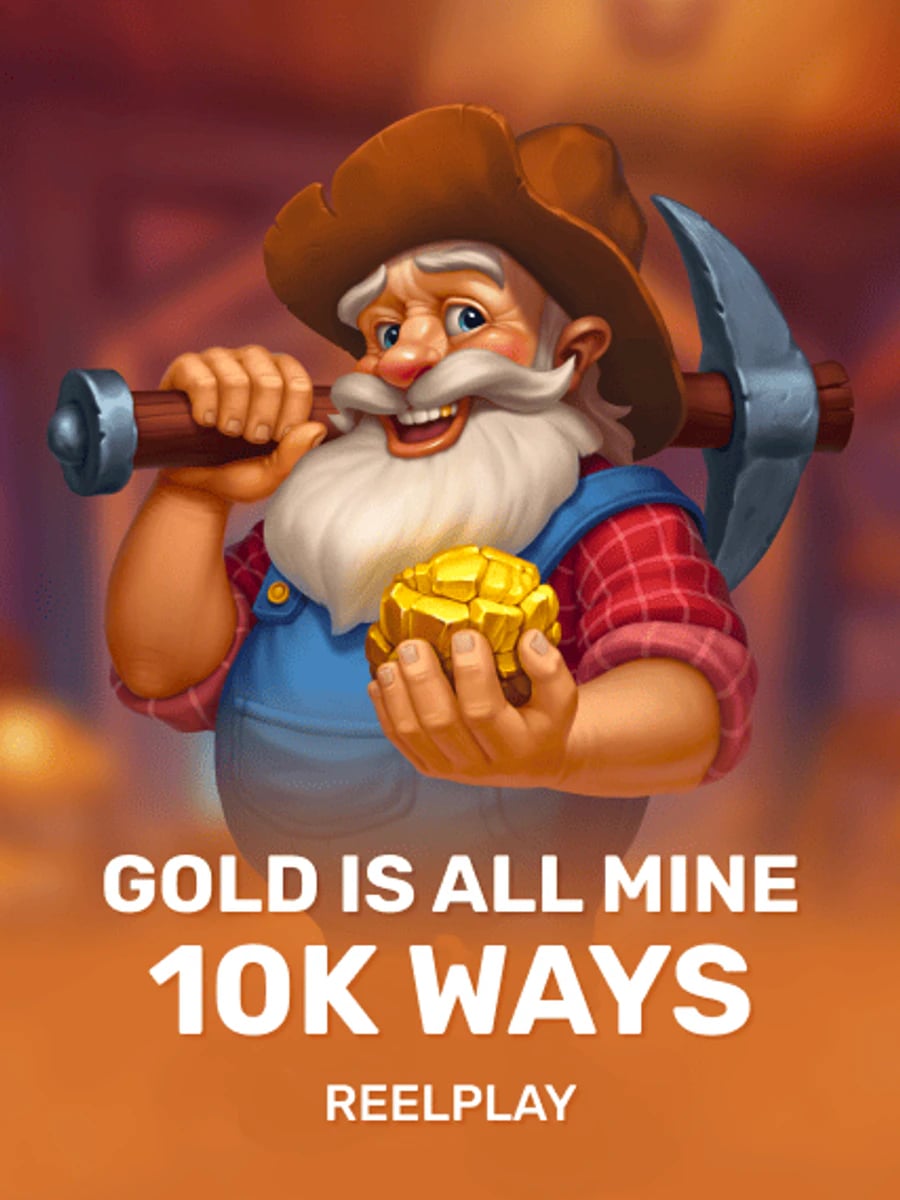 Gold Is All Mine 10k Ways slot game artwork