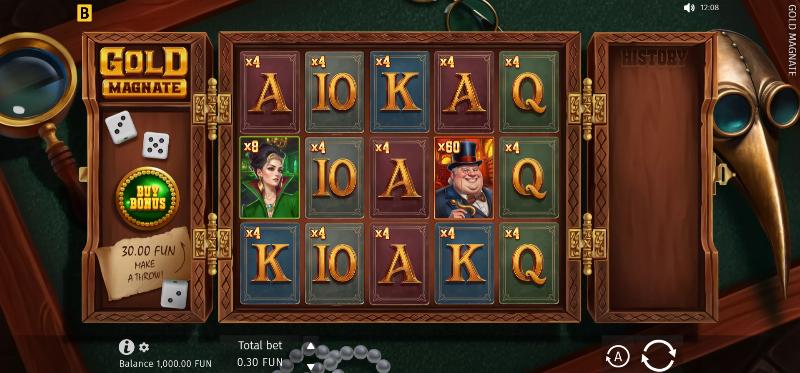 Gold Magnate slot game artwork