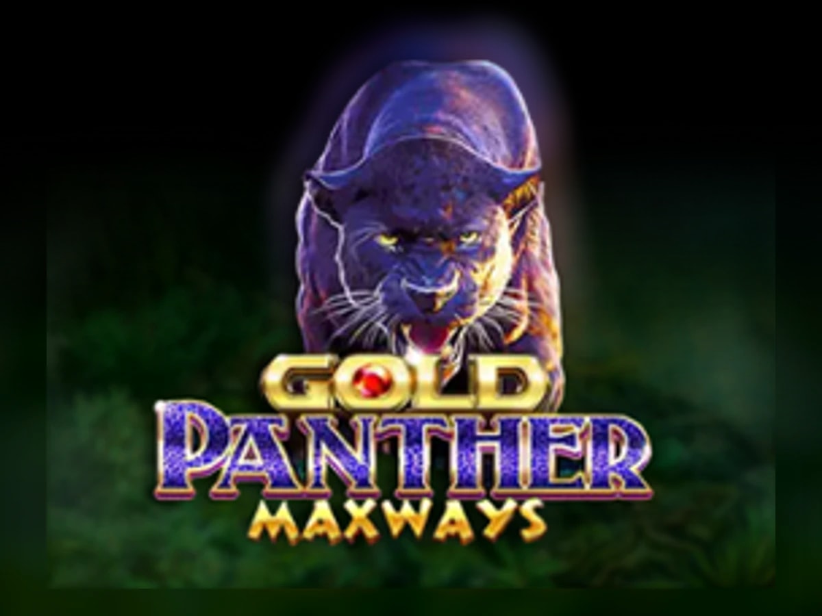 Gold Panther Maxways slot game artwork
