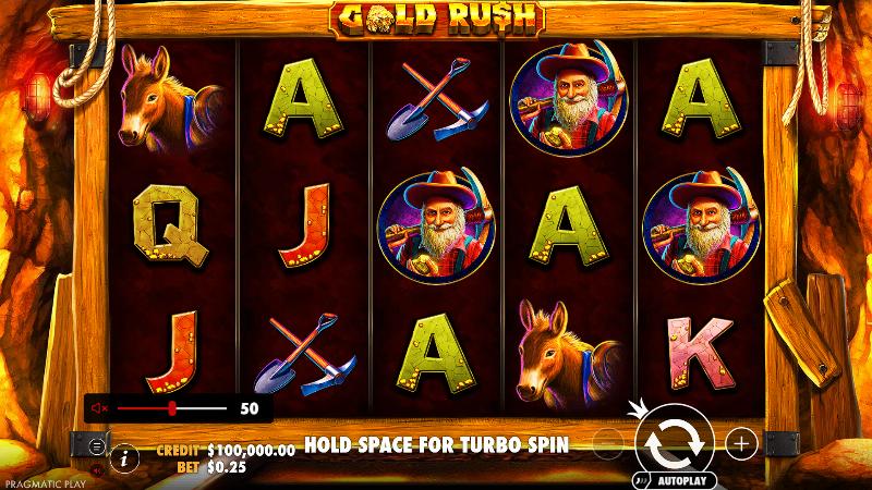 Gold Rush slot game artwork
