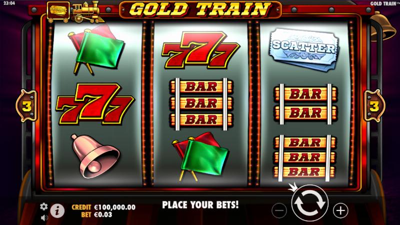 Gold Train slot game artwork