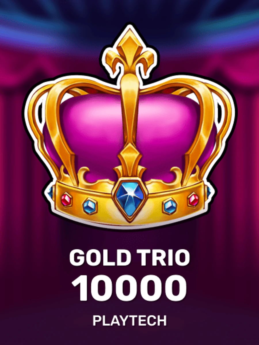 Gold Trio 10000 slot game artwork