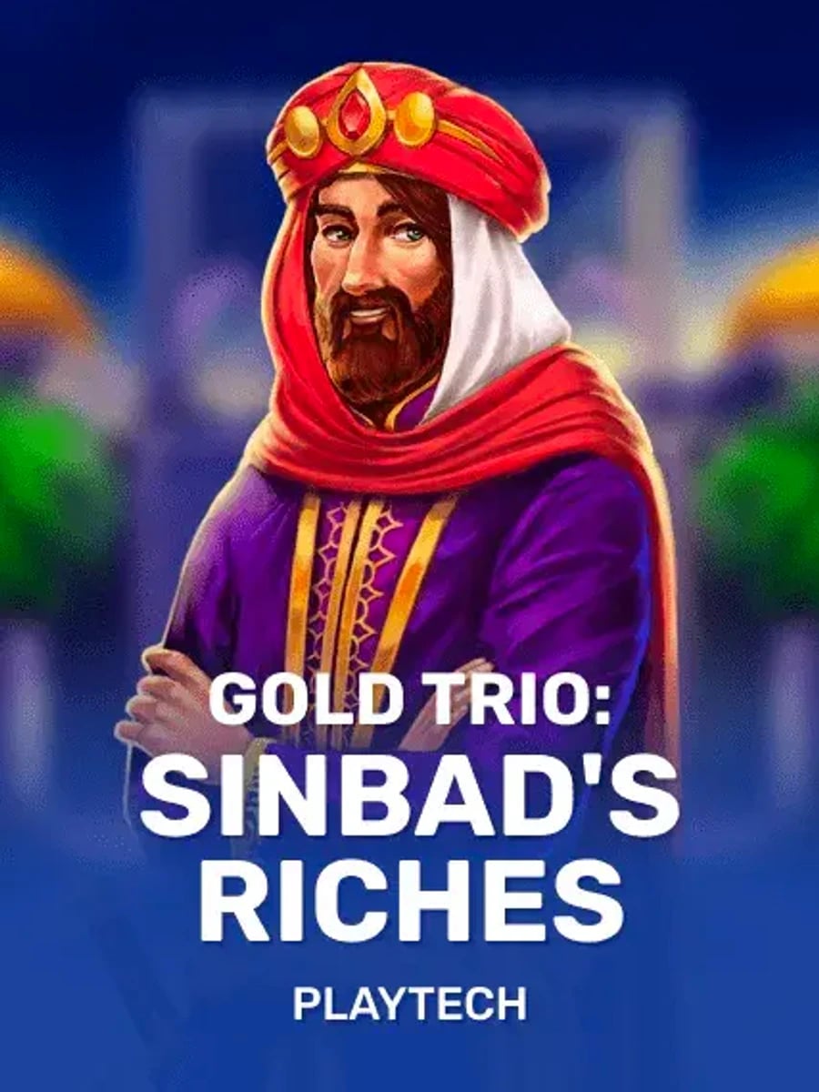 Gold Trio: Sinbad's Riches slot game artwork