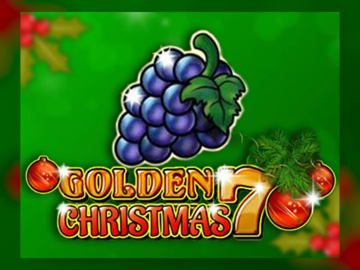Golden Christmas 7 slot game artwork