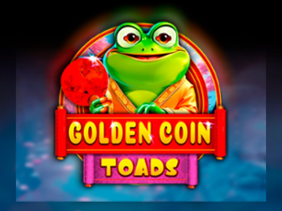 Golden Coin Toads slot game artwork