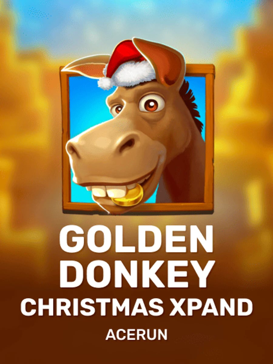 Golden Donkey Christmas Xpand slot game artwork