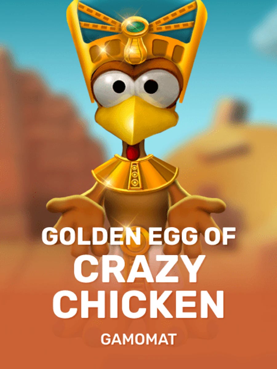 Golden Egg of Crazy Chicken slot game artwork