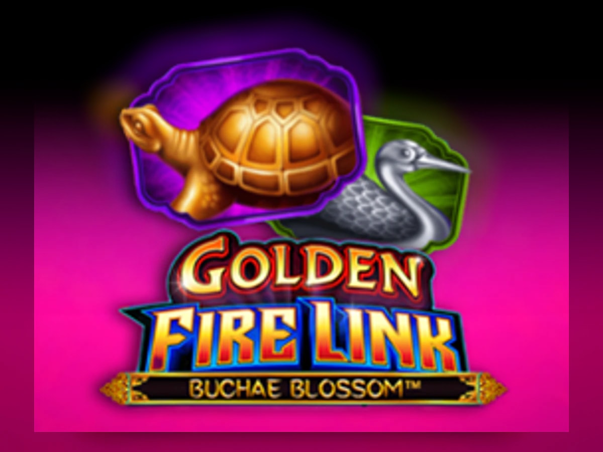 Golden Fire Link Buchae Blossom slot game artwork