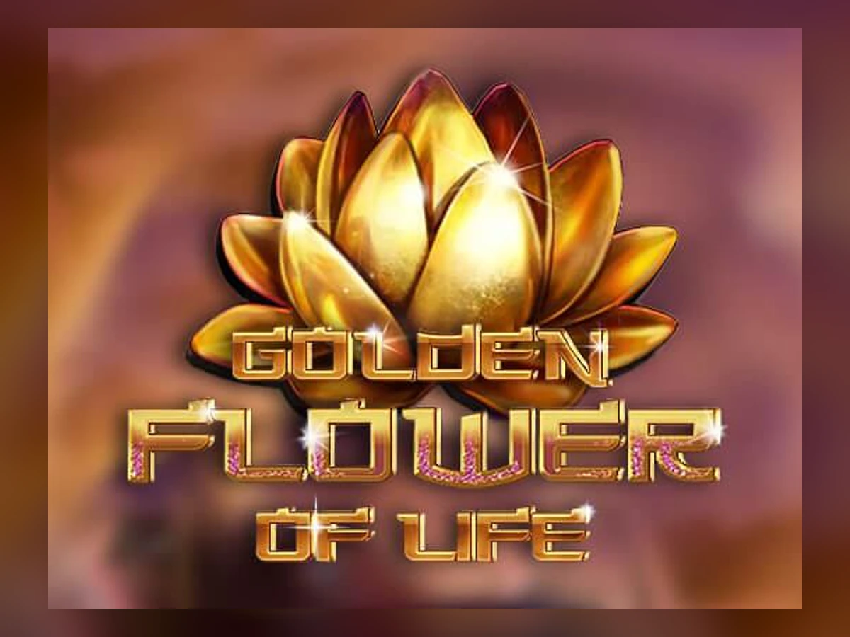 Golden Flower Of Life slot game artwork