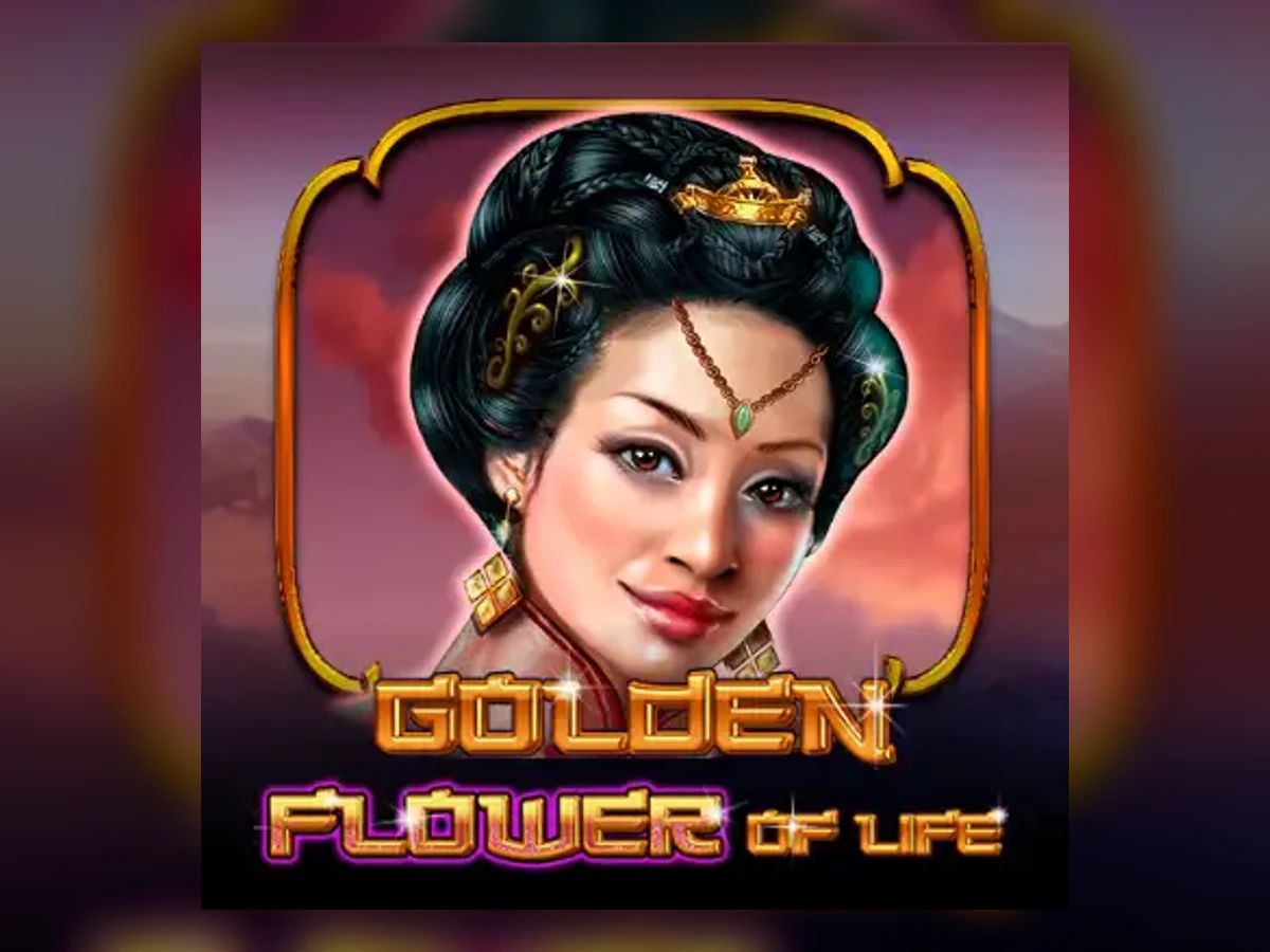 Golden Flower Of Life slot game artwork