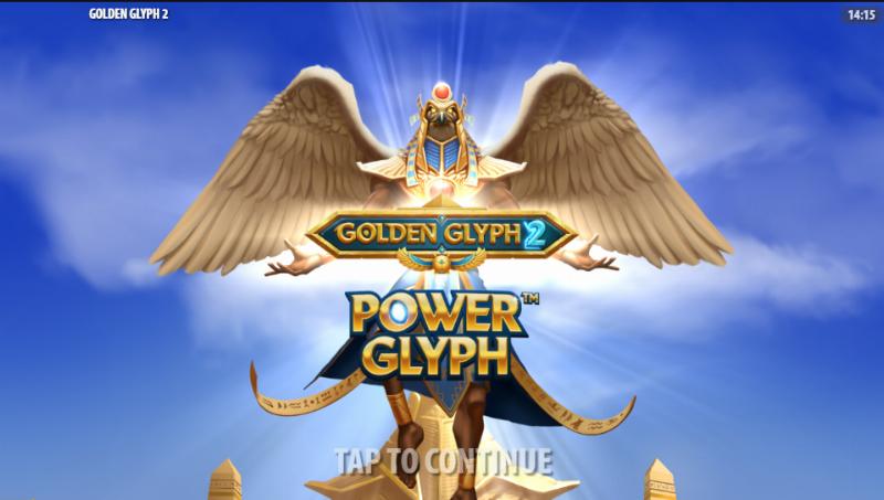 Golden Glyph 2 slot game artwork