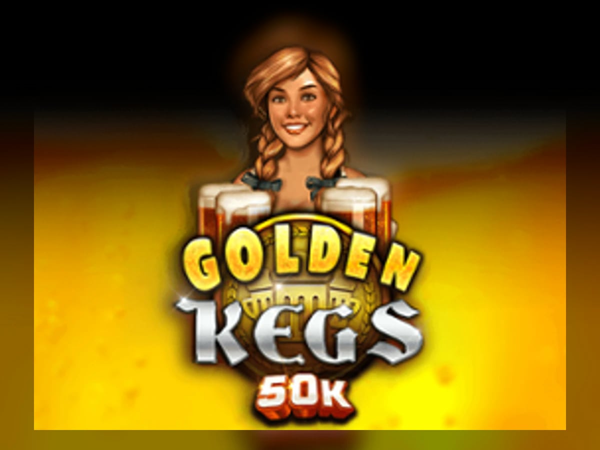 Golden Kegs 50K slot game artwork