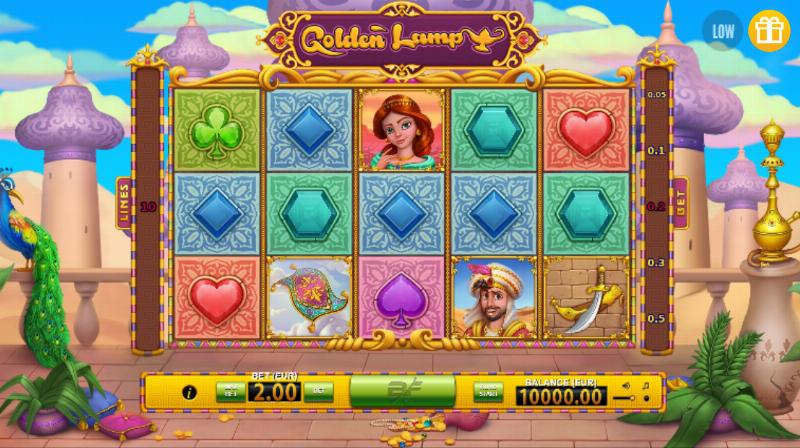 Golden Legend slot game artwork