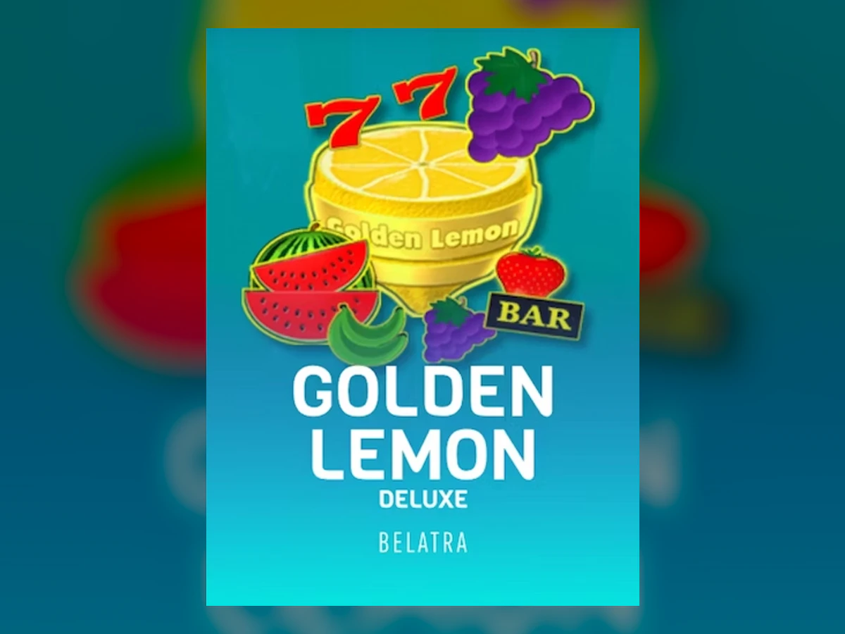 Golden Lemon Deluxe slot game artwork