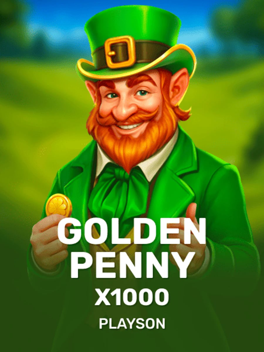 Golden Penny x1000 slot game artwork