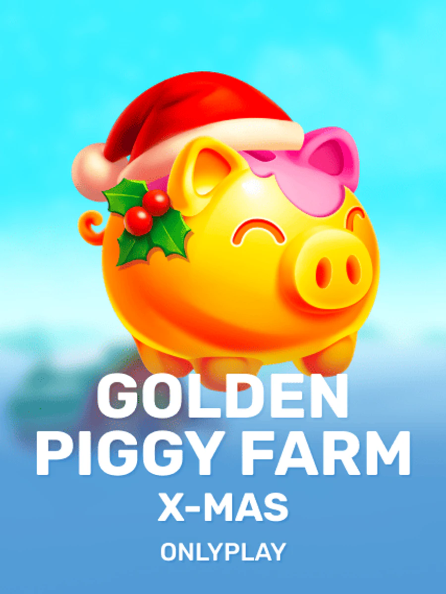Golden Piggy Farm X-Mas slot game artwork