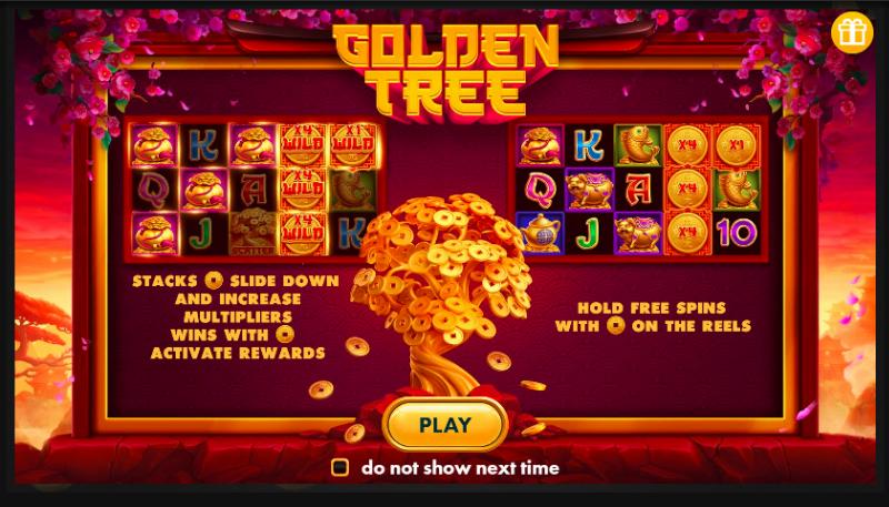 Golden Tree slot game artwork