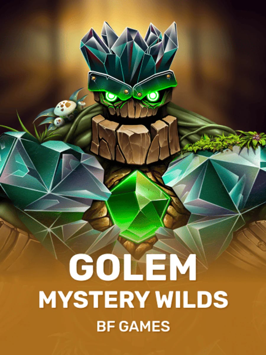 Golem Mystery Wilds slot game artwork
