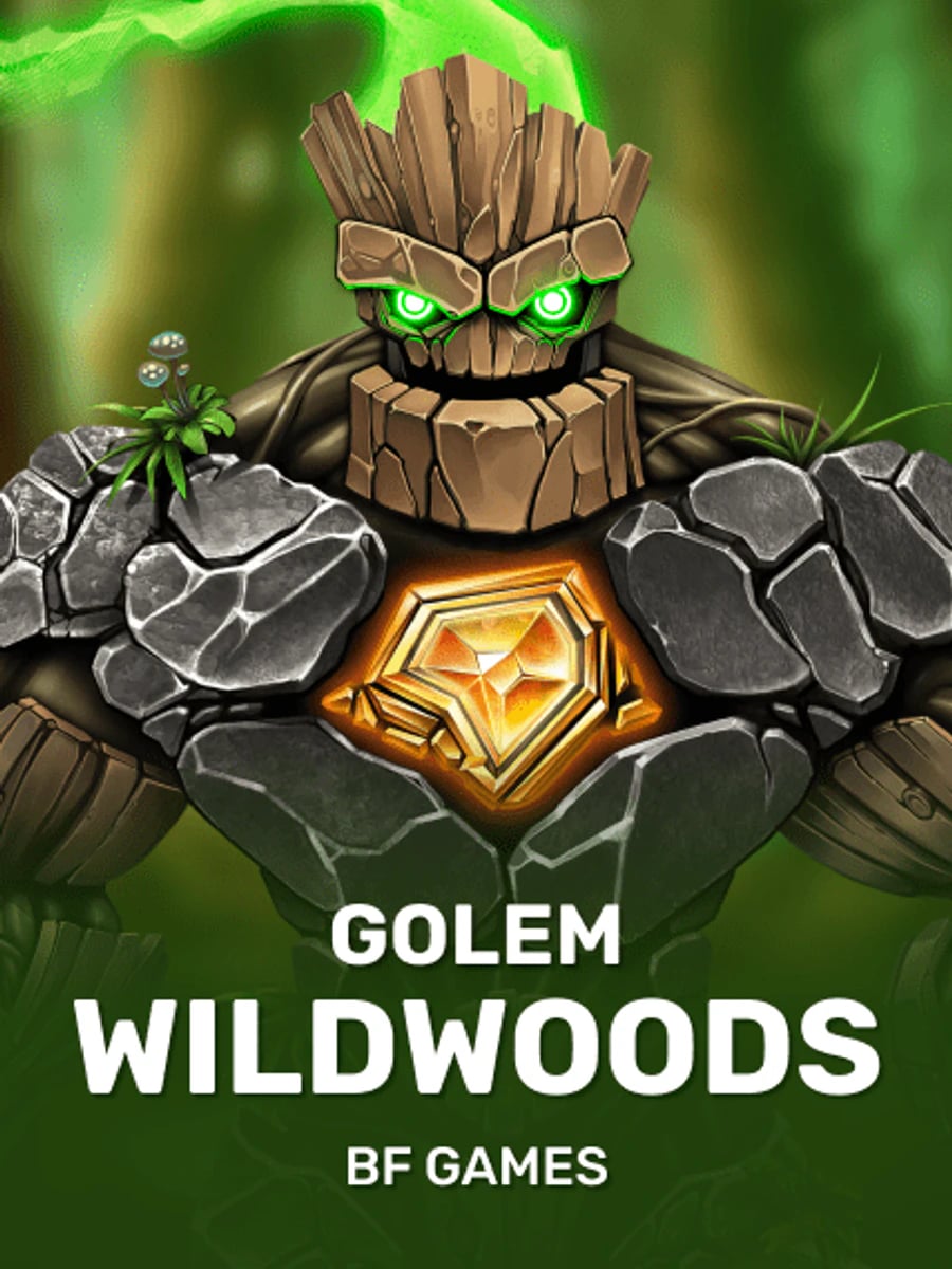 Golem Wildwoods slot game artwork