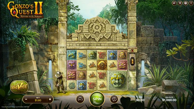 Gonzo’s Quest 2 slot game artwork