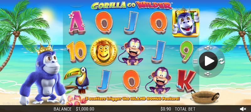 Gorilla Go Wild slot game artwork