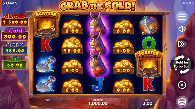 Grab The Gold! slot game artwork