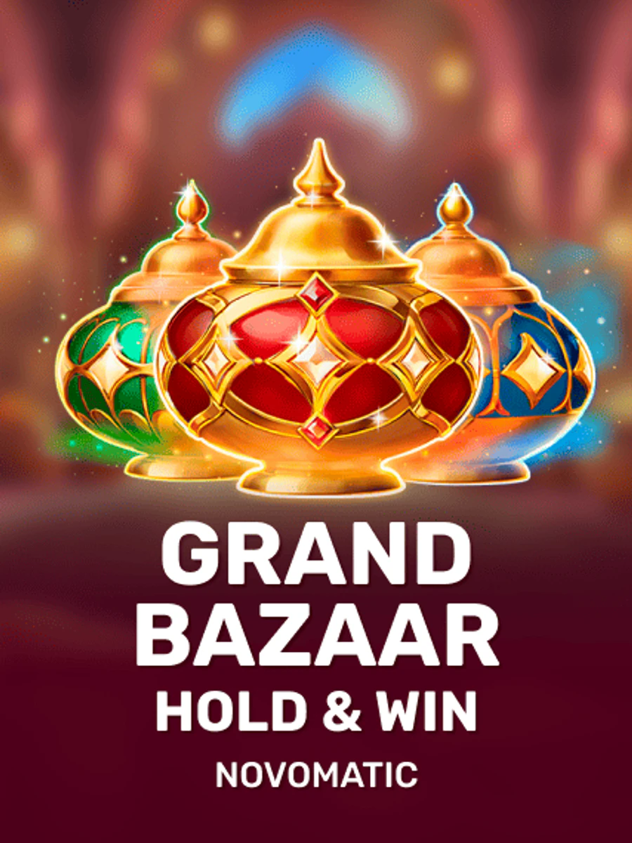 Grand Bazaar Hold & Win slot game artwork