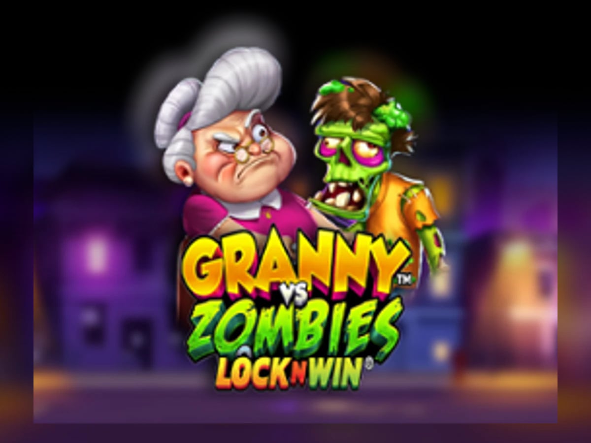 Granny vs Zombies slot game artwork