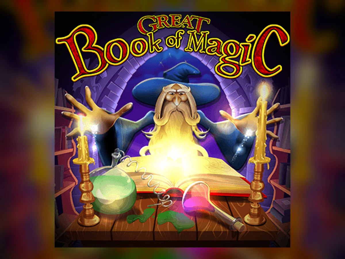 Great Book of Magic slot game artwork