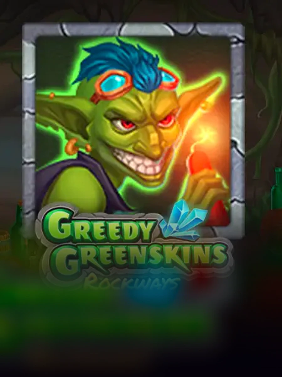 Greedy Greenskins Rockways slot game artwork